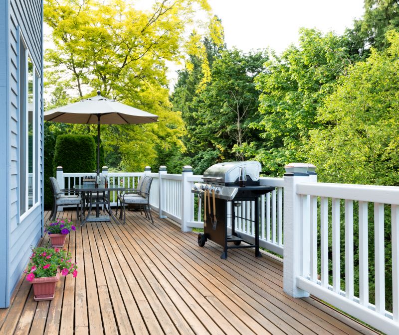 Finished Deck with Seating