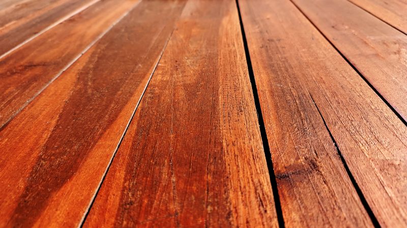 Restored Wooden Deck